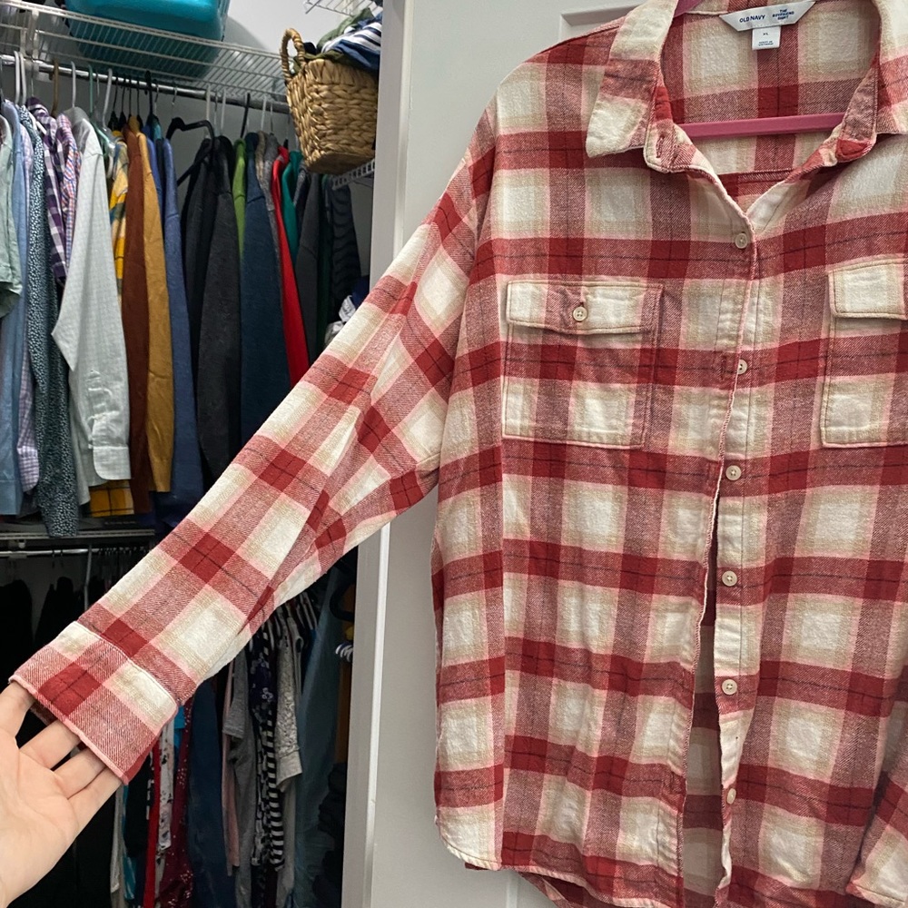 Old Navy flannel shirt XL